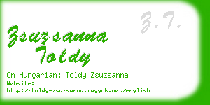 zsuzsanna toldy business card